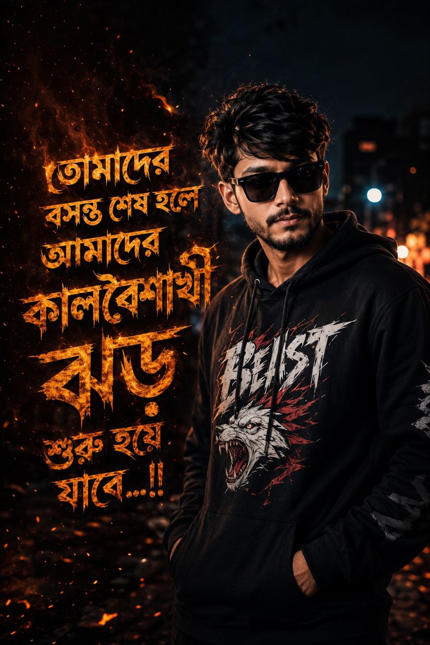 🔥 তোমাদের বসন্ত শেষ হলে আমাদের কালবৈশাখী ঝড় শুরু হয়ে যাবে...!! | Cinematic Bengali Attitude Edit