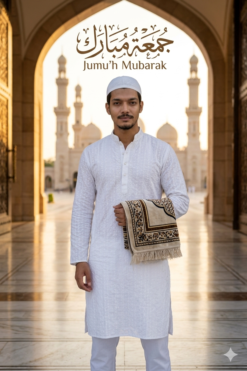 Jumu'ah Mubarak Mosque Portrait