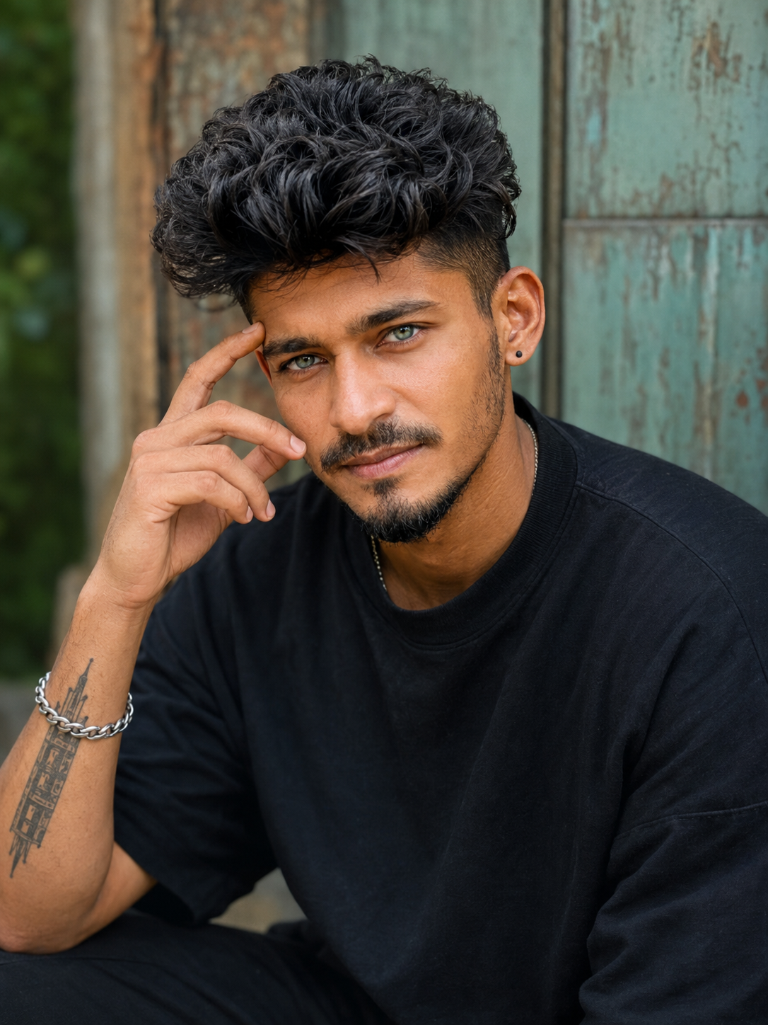Cinematic Portrait Young Man