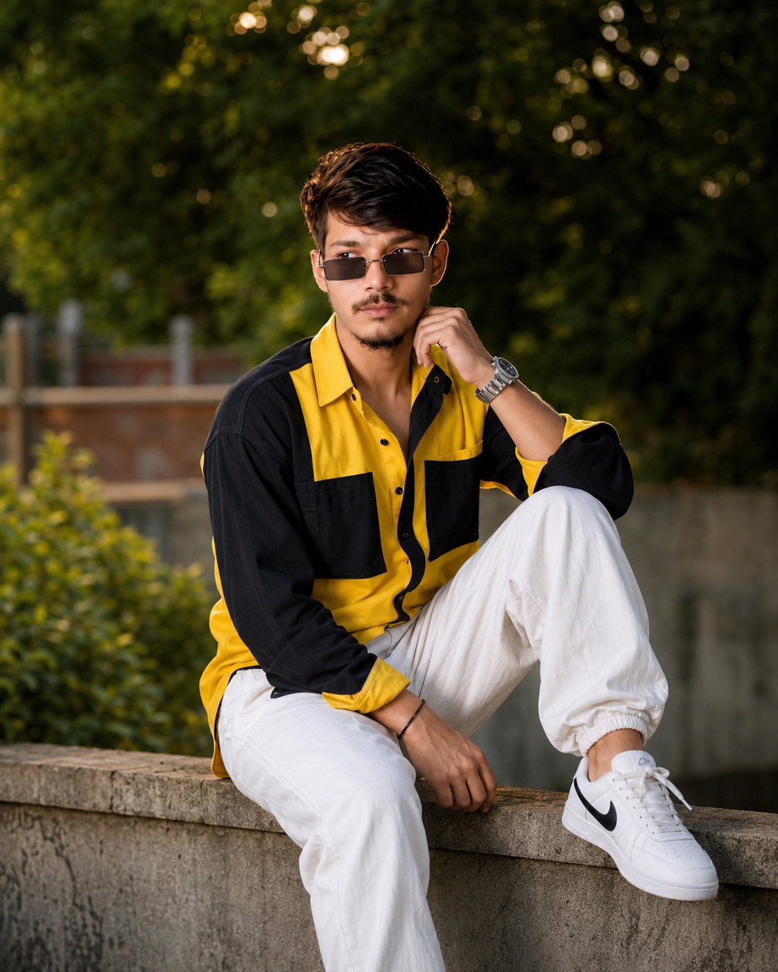 Hyper-realistic Indian Man Portrait