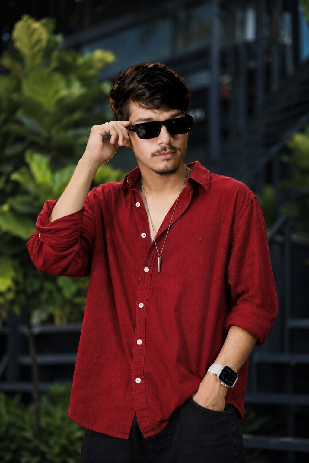 Stylish Young Man Portrait