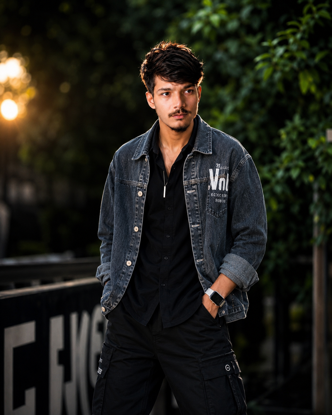 Young Man Outdoor Portrait