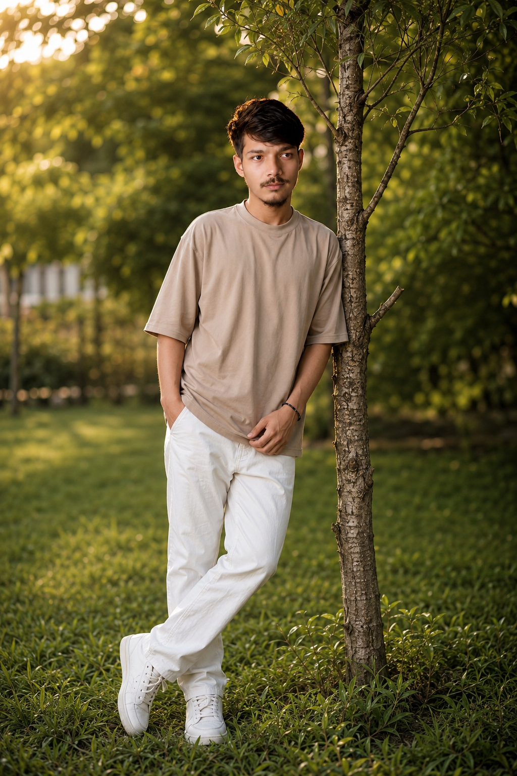 Cinematic Portrait Young Boy