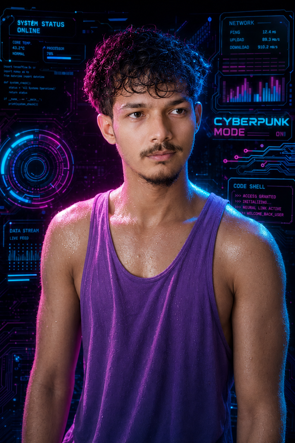Cyberpunk Portrait