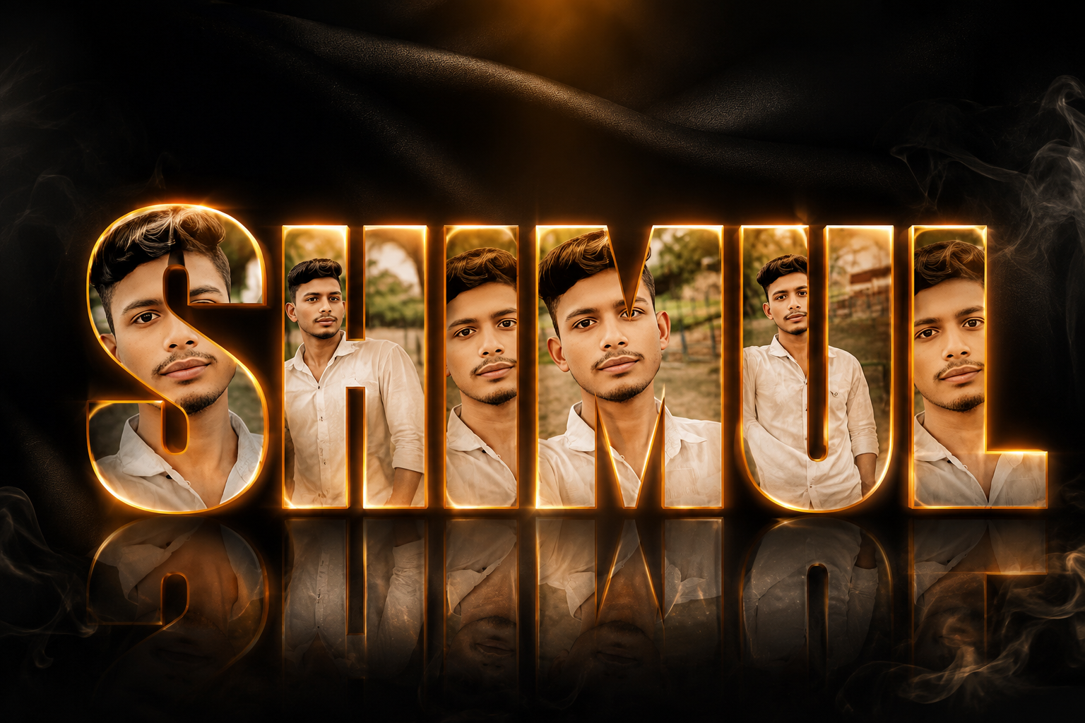 Luxury Name Collage