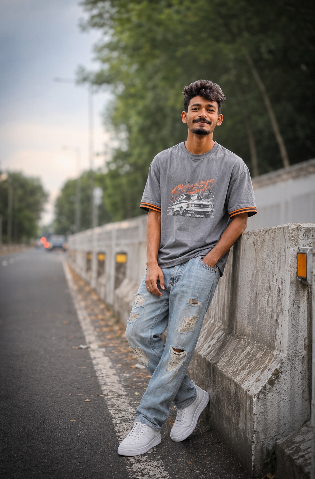 Stylish Young Man Portrait