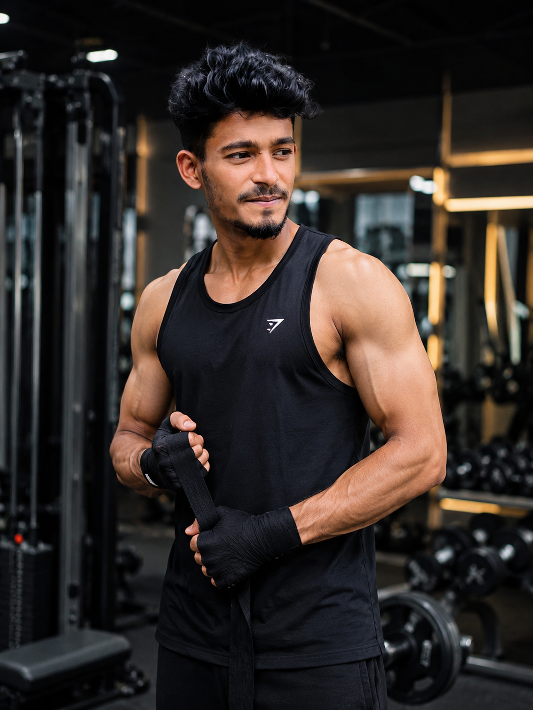 Cinematic Fitness Portrait