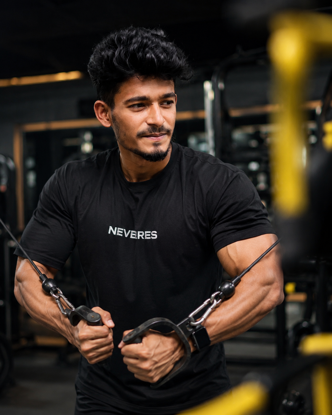 Athletic Man at Gym