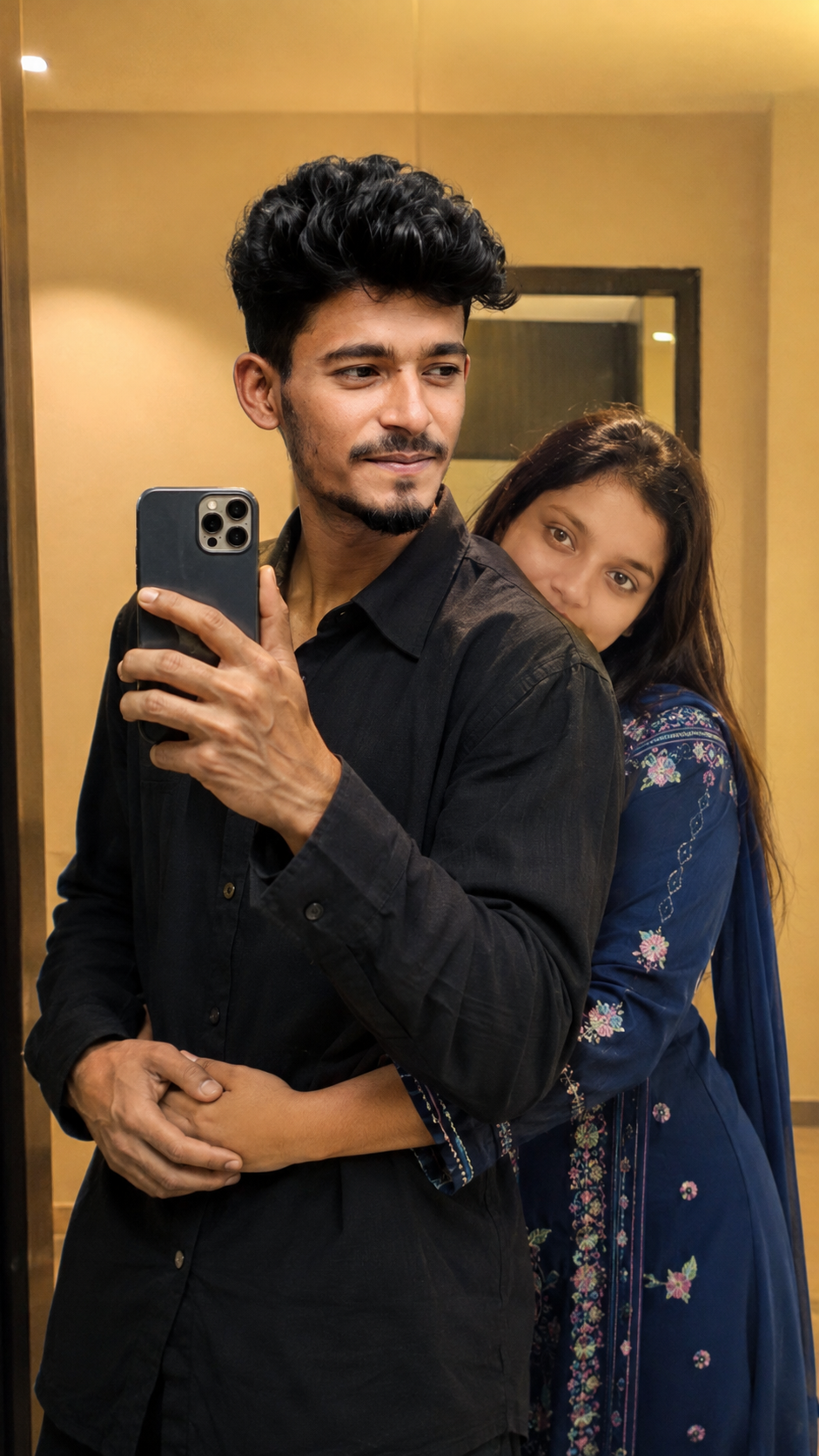 Cinematic Couple Portrait