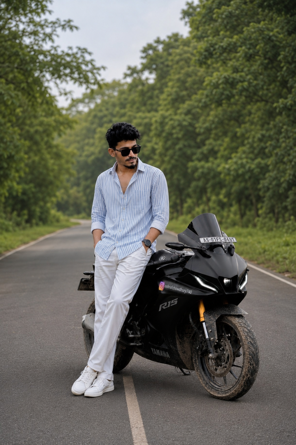 Green Road Portrait
