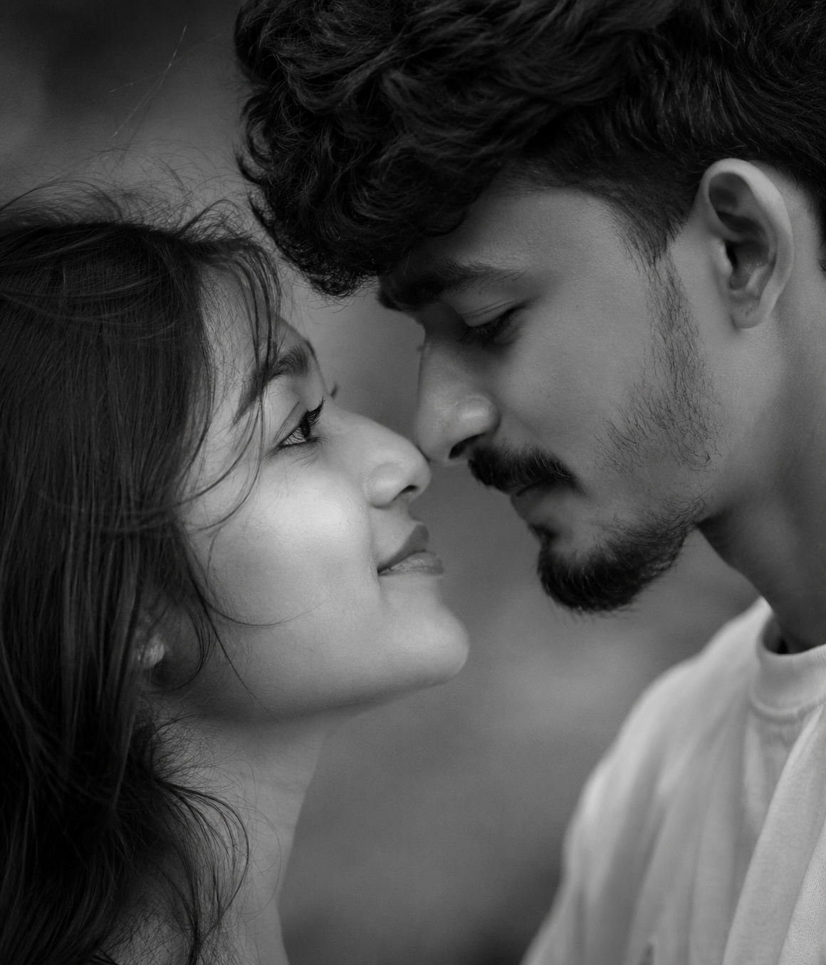 🖤 Almost Touching, Forever in Love | Cinematic Couple Portrait