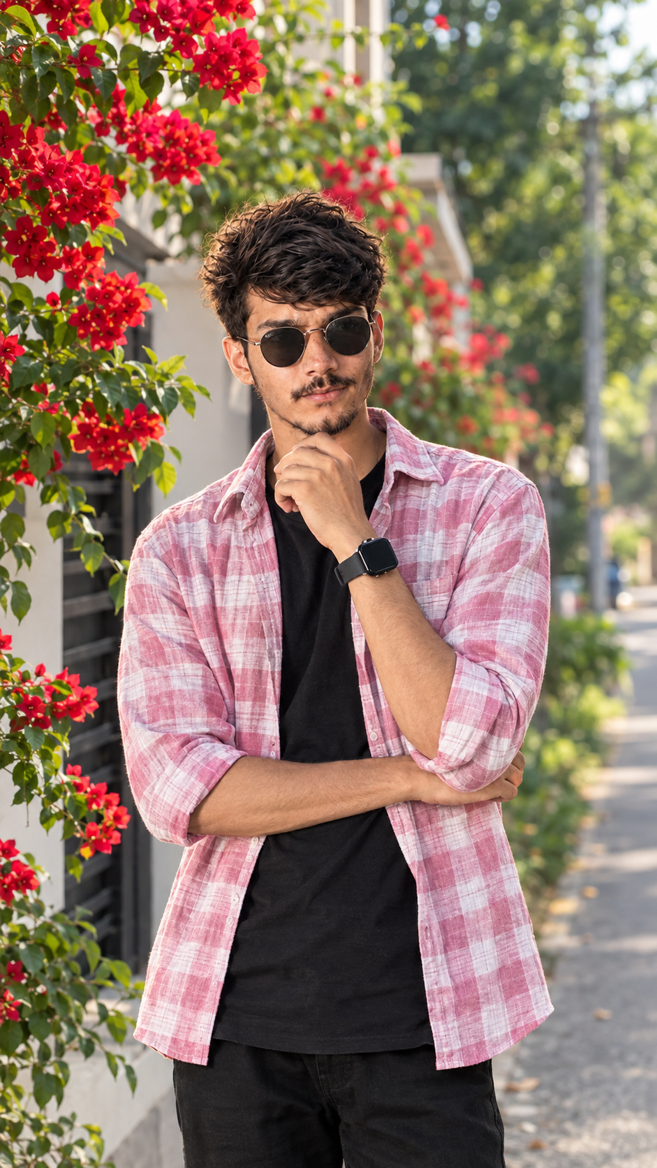 Ultra-Realistic Cinematic Portrait of Young South Asian Man